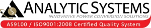 Analytic Systems designs and manufactures a complete range of high performance power conversion products; DC/DC Converters, DC Battery Chargers, AC Battery Chargers, Voltage Converters, DC/AC Inverters, Power Supplies, Frequency Converters for a wide range of markets.
