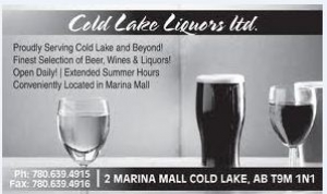Proudly serving Cold Lake and beyond! Finest selection on beer, wine and liquors! Located in the Marina Mall Cold Lake. 